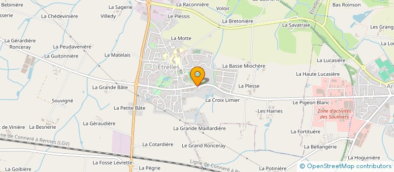 localisation de l'entreprise NOVAMEN  ARGENTRE-DU-PLESSIS