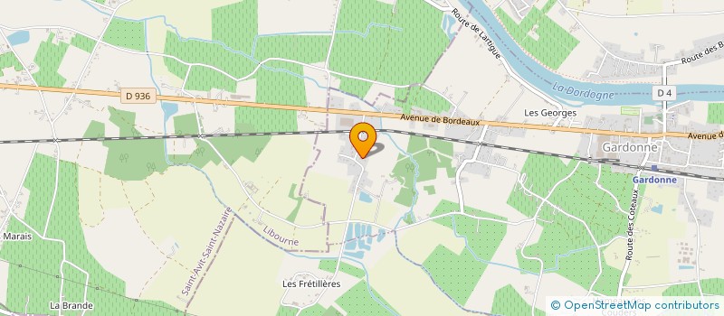 localisation de l'entreprise NOVAMIANTE ENVIRONNEMENT  GARDONNE