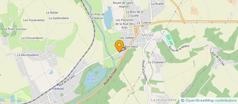 localisation de l'entreprise NOVAN à FRETEVAL