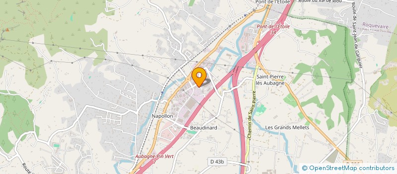 localisation de l'entreprise NOVANEA à AUBAGNE