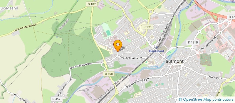 localisation de l'entreprise NOVANEOS  HAUTMONT