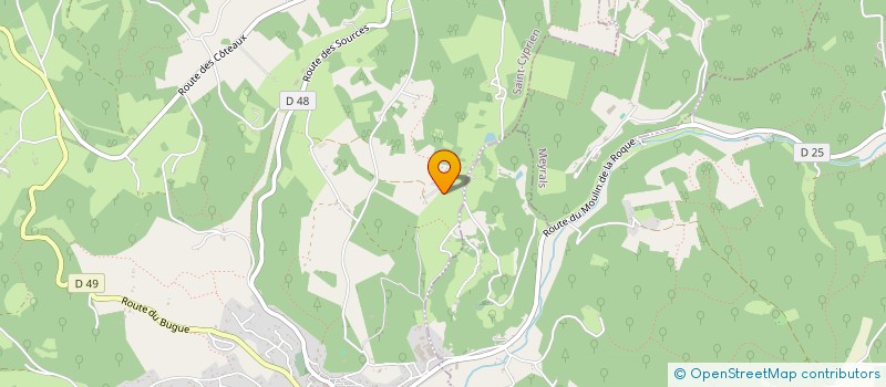 localisation de l'entreprise NOVANIMA  CASTELS ET BEZENAC