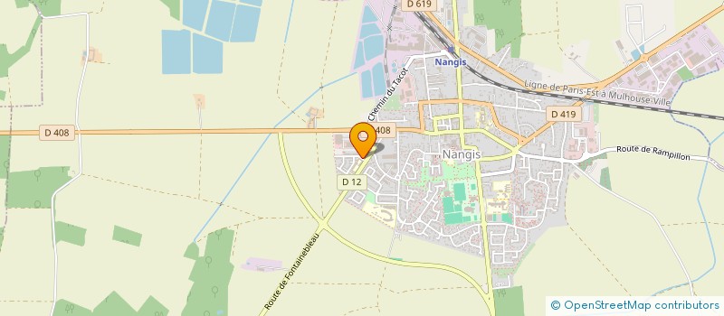 localisation de l'entreprise NOVANISS  NANGIS