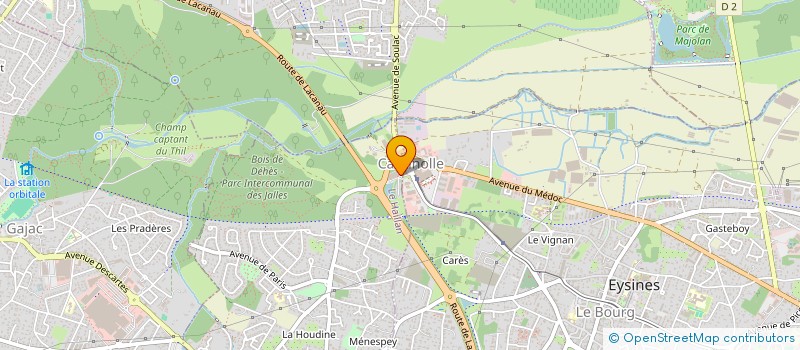 localisation de l'entreprise NOVANOOSA  EYSINES