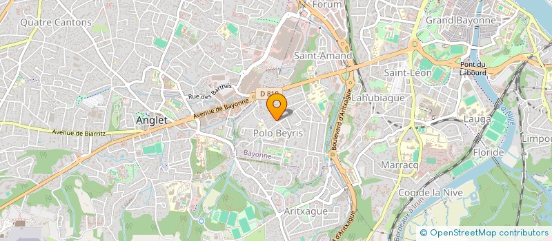 localisation de l'entreprise NOVANOV à BAYONNE