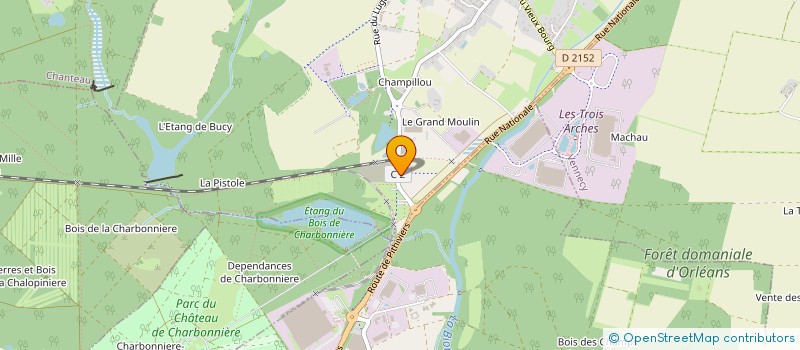 localisation de l'entreprise NOVAPACK à MARIGNY-LES-USAGES