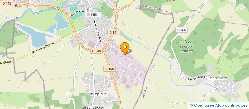 localisation de l'entreprise NOVAPAL à GISORS
