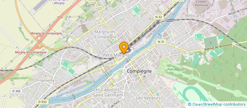 localisation de l'entreprise NOVAPLAN  COMPIEGNE