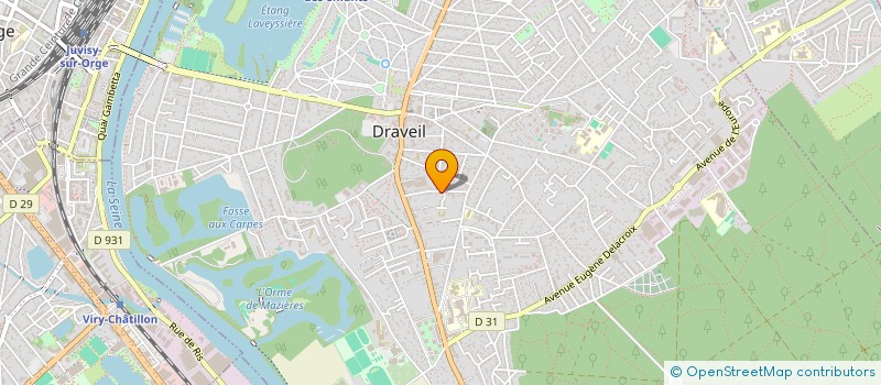 localisation de l'entreprise NOVAPLAZZA à DRAVEIL
