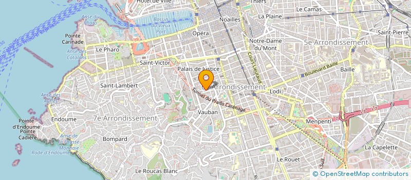 localisation de l'entreprise NOVAPOSE à MARSEILLE