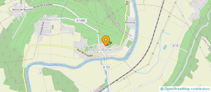 localisation de l'entreprise NOVAPRO à AZY-SUR-MARNE