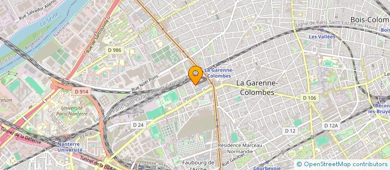 localisation de l'entreprise NOVAPSY à LA GARENNE-COLOMBES