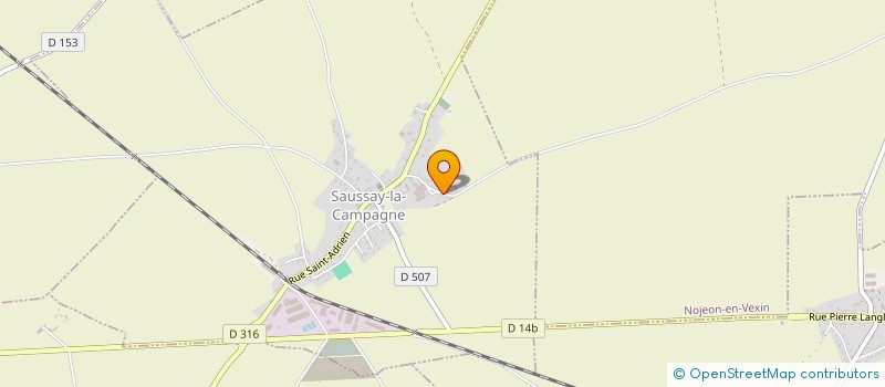 localisation de l'entreprise NOVARA  SAUSSAY-LA-CAMPAGNE