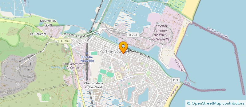 localisation de l'entreprise NOVAREMS  PORT-LA-NOUVELLE