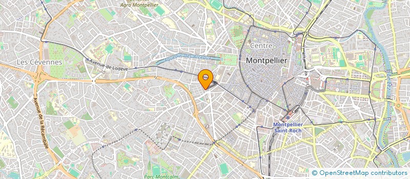 localisation de l'entreprise NOVARIDE à MONTPELLIER