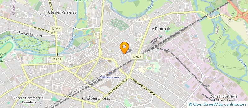 localisation de l'entreprise NOVARISE  CHATEAUROUX