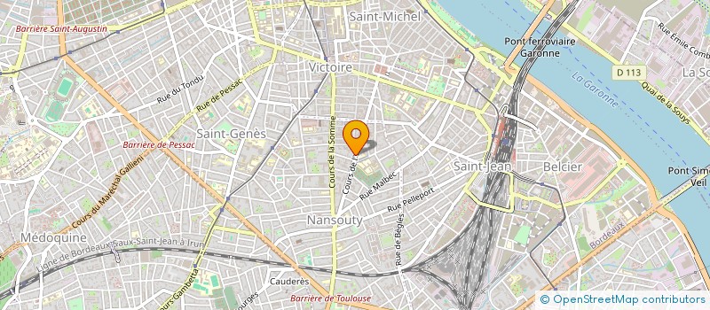 localisation de l'entreprise NOVARIVER  BORDEAUX