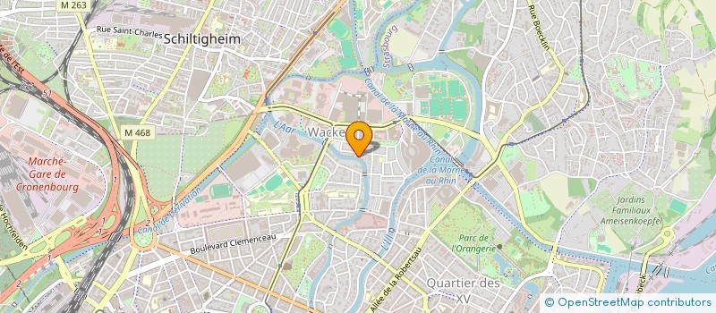 localisation de l'entreprise NOVAROC  STRASBOURG