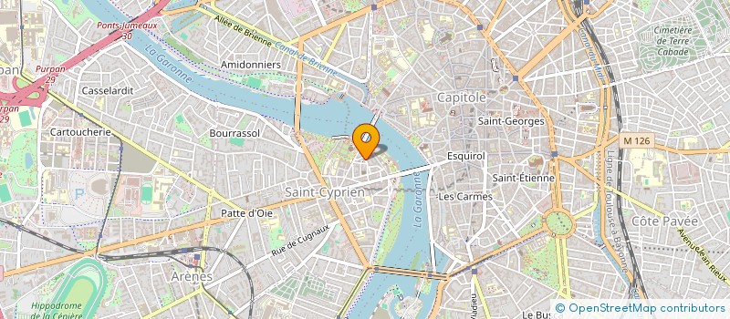 localisation de l'entreprise NOVARS  TOULOUSE