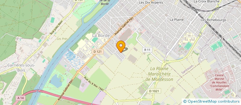 localisation de l'entreprise NOVARSYS à MONTESSON