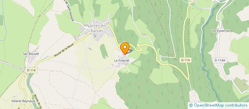 localisation de l'entreprise NOVARTPRINT  NANTES-EN-RATIER