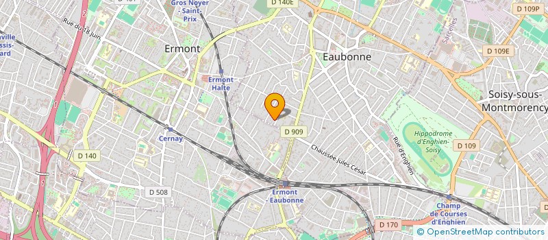 localisation de l'entreprise NOVASCAPE - ATELIER DE PAYSAGE à EAUBONNE