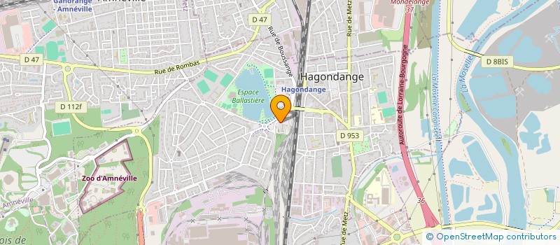 localisation de l'entreprise NOVASCO à HAGONDANGE