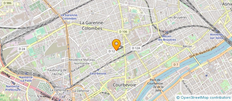 localisation de l'entreprise NOVASCOTIA à COURBEVOIE