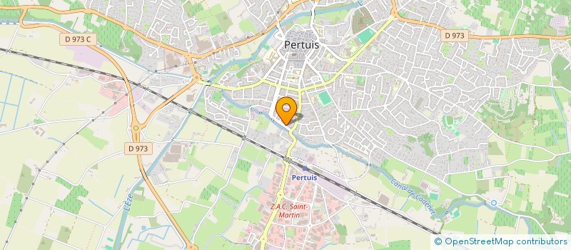 localisation de l'entreprise NOVASOL à PERTUIS