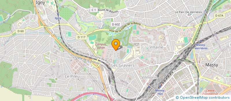 localisation de l'entreprise NOVASOLUTIONS à MASSY