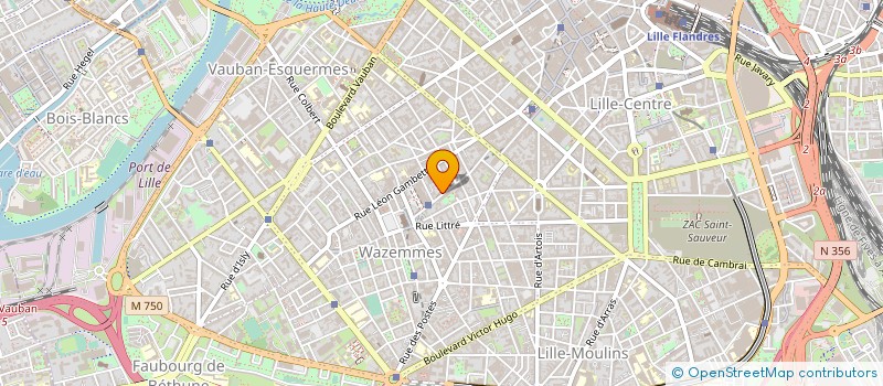 localisation de l'entreprise NOVASOURCE à LILLE