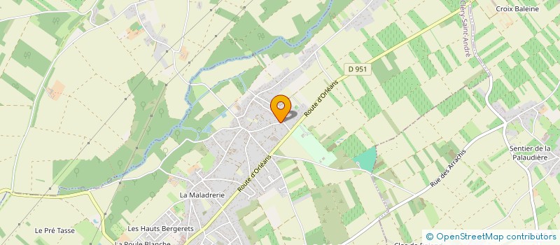 localisation de l'entreprise NOVASTACK à CLERY-SAINT-ANDRE