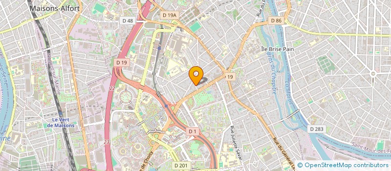 localisation de l'entreprise NOVASTIS  CRETEIL