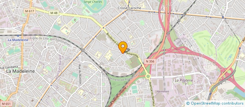 localisation de l'entreprise NOVASTOCK FRANCE à MARCQ-EN-BARŒUL
