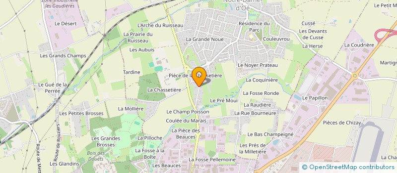 localisation de l'entreprise NOVASTRA  NOTRE-DAME-D'OE