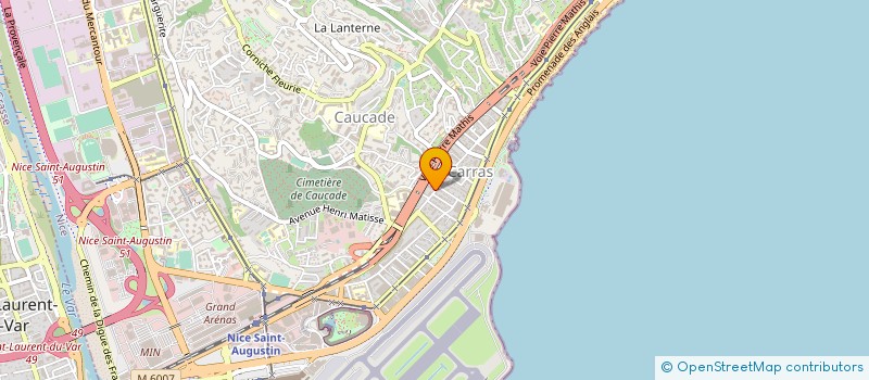 localisation de l'entreprise NOVASUD  NICE