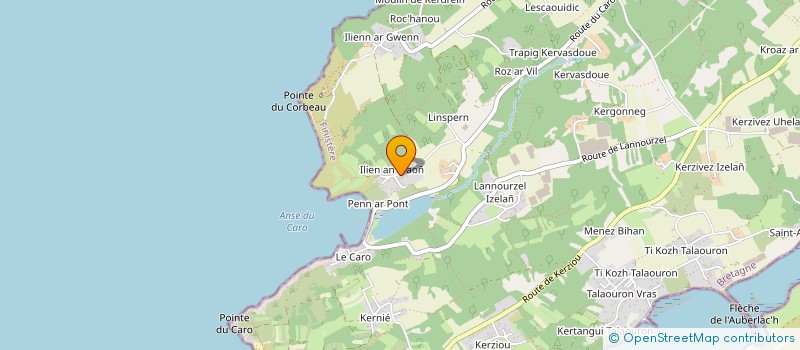 localisation de l'entreprise NOVASYS à PLOUDANIEL