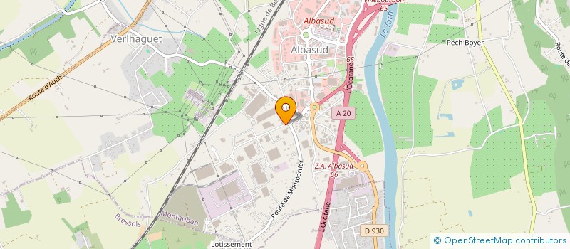 localisation de l'entreprise NOVATEC  MONTAUBAN