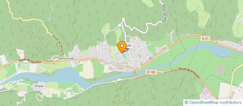 localisation de l'entreprise NOVATECH  SAINT-LAURENT-DU-PAPE