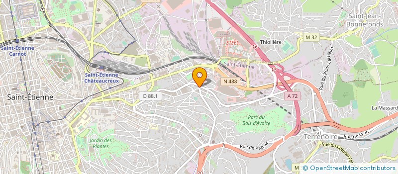 localisation de l'entreprise NOVATEK CONCEPT à SAINT-ETIENNE