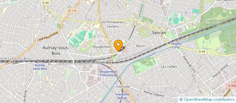 localisation de l'entreprise NOVATEUR à SEVRAN
