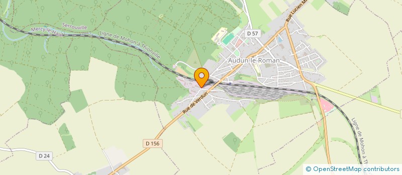 localisation de l'entreprise NOVATHERM SARL  AUDUN-LE-ROMAN