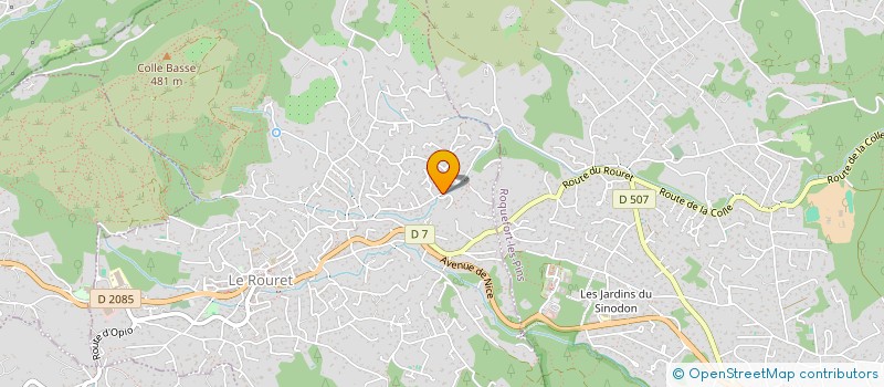 localisation de l'entreprise NOVATIO CONSEIL  LE ROURET