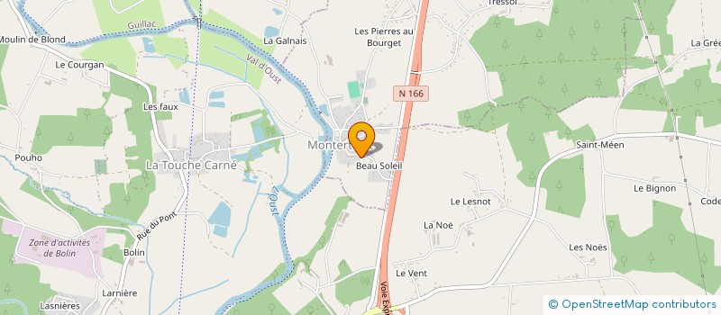 localisation de l'entreprise NOVATIS 56  PLOERMEL