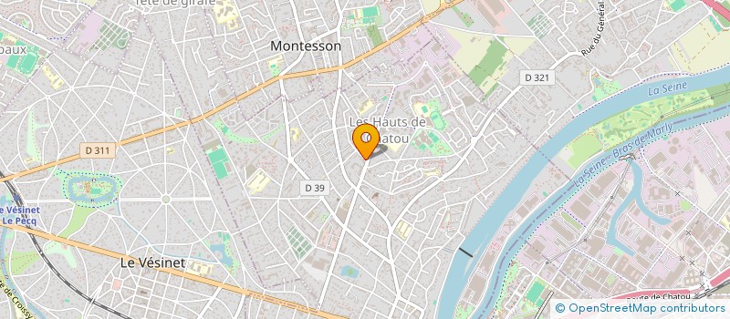 localisation de l'entreprise NOVATIS  CHATOU