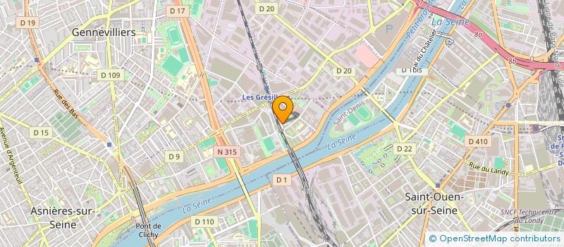 localisation de l'entreprise NOVATIS CONSULTING à ASNIERES-SUR-SEINE