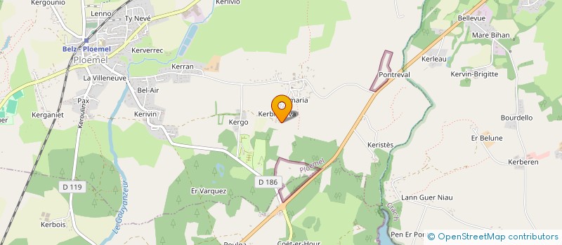 localisation de l'entreprise NOVATIS DEVELOPPEMENT  PLOEMEL