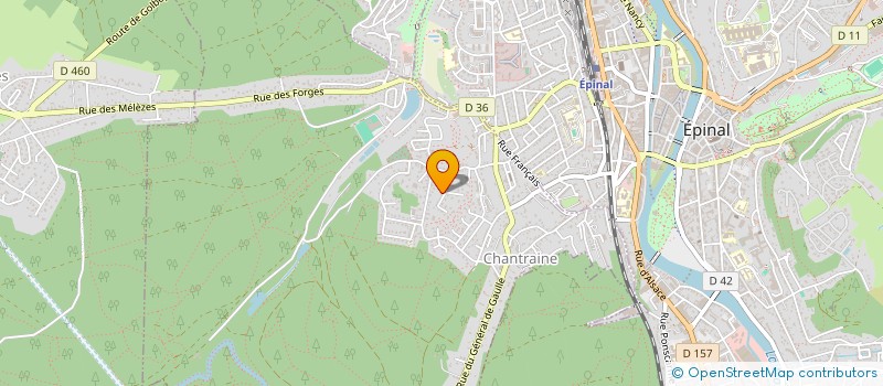 localisation de l'entreprise NOVATIS TELEACTIVITES à CHANTRAINE