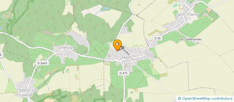 localisation de l'entreprise NOVATIV  MERFY