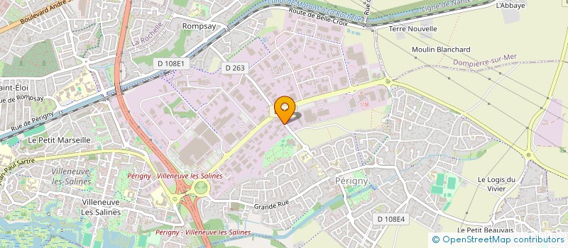 localisation de l'entreprise NOVATLANTIQUE à PERIGNY